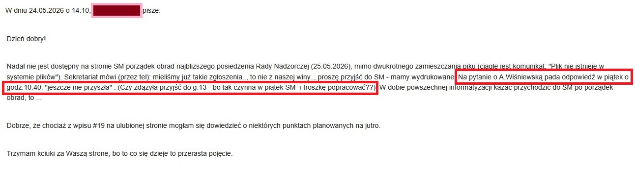 #20 Ekspres reporterów, czyli.... nie mamy czasu załadować niechzyjewolnosc