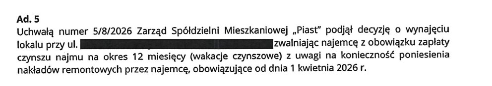 protokół umowa